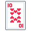 Ten of hearts