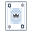 Queen of clubs